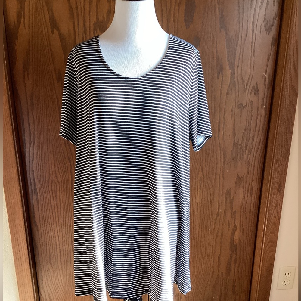 Agnes and Dora short sleeved high low tee
